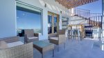 La ventana del mar pool home vacation rental - Outdoor patio BBQ area
